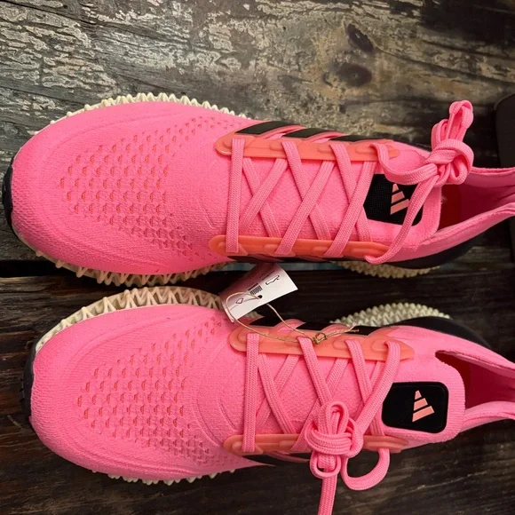 Adidas Ultra 4D Pink Black Women 11 Mens 10 100% Authentic - Picture 2 of 9